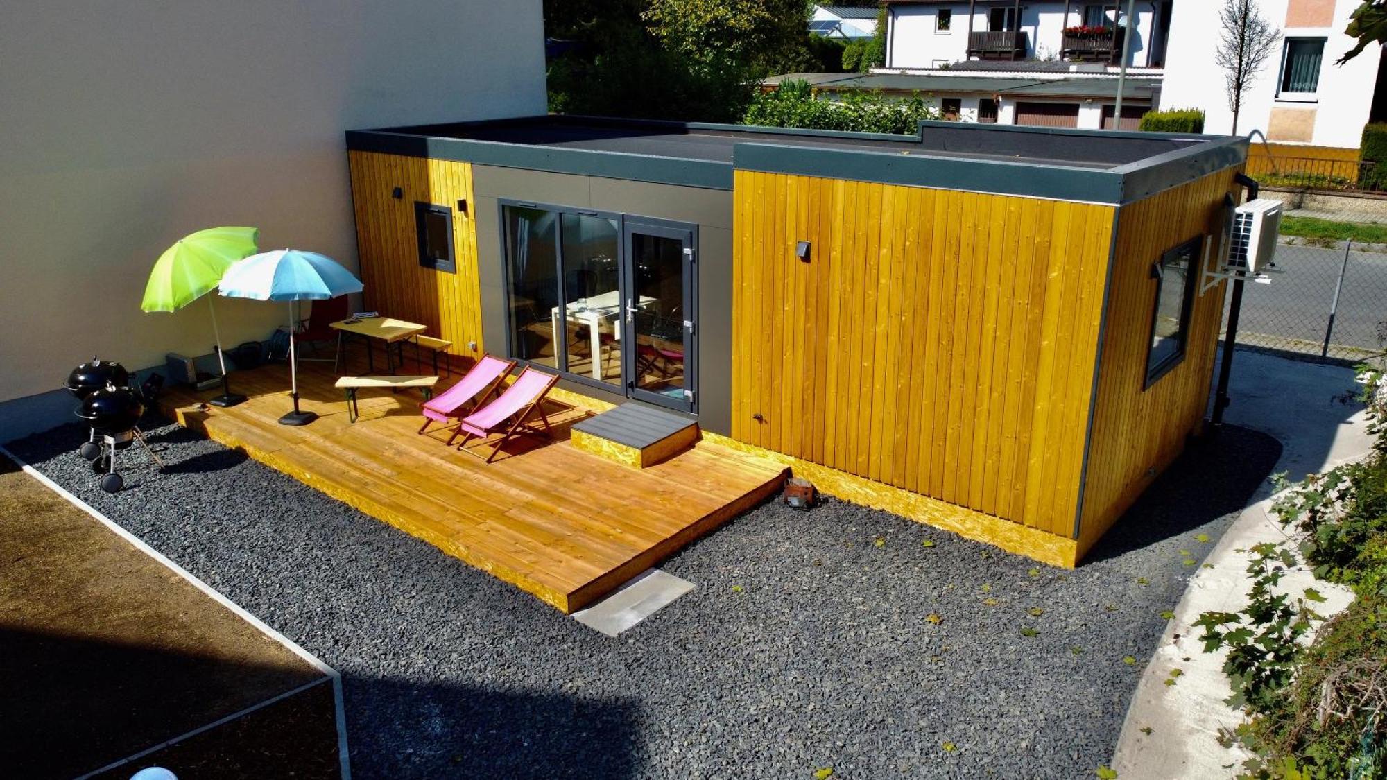 Gemuetliches Tiny Haus Im Gruenen Chalet